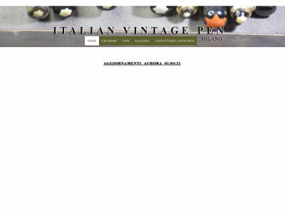italianvintagepen.com snapshot