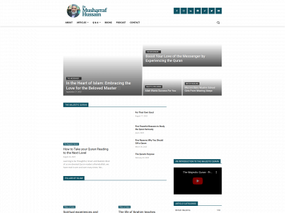 musharrafhussain.com snapshot
