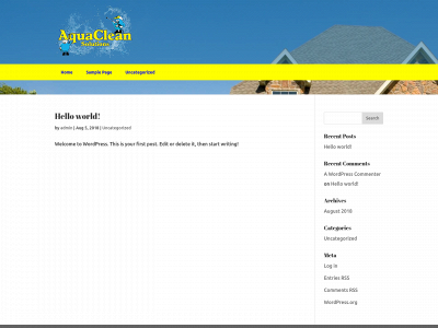 aquacsolutions.com snapshot