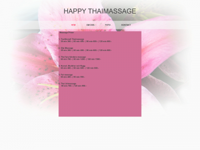happythaimassage.se snapshot