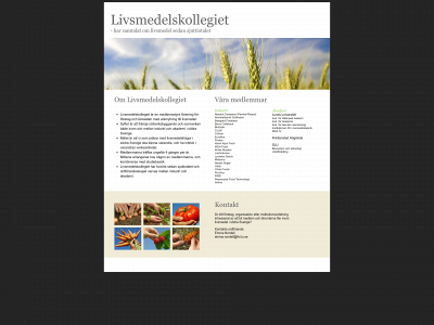 livsmedelskollegiet.se snapshot