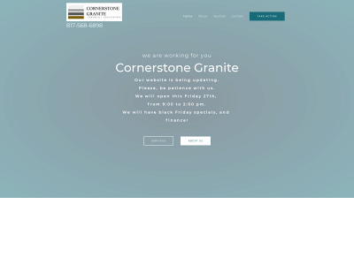 cornerstonegranitedfw.com snapshot