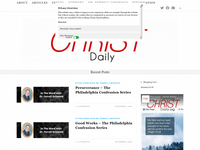 pursuingchristdaily.org snapshot