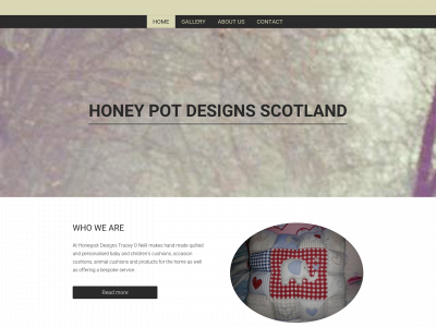 honeypotdeignsscotland.com snapshot