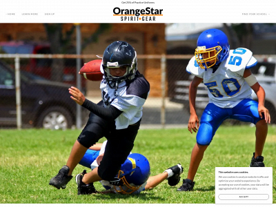 orangestarspiritgear.com snapshot