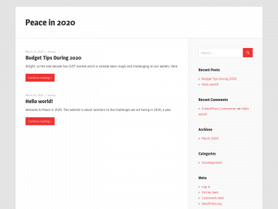 peacein2020.com snapshot