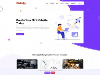 bizhalo.com snapshot
