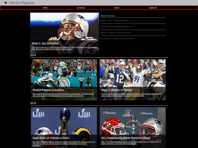 patriotsplaybook.com snapshot