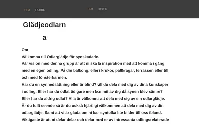 gladjeodlarna.se snapshot