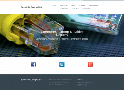 edensidecomputers.co.uk snapshot