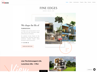 fineedges.in snapshot