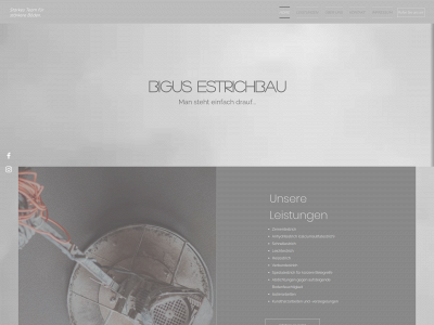 bigusestrichbau.de snapshot