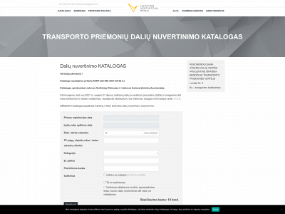 lvrdata.lt snapshot