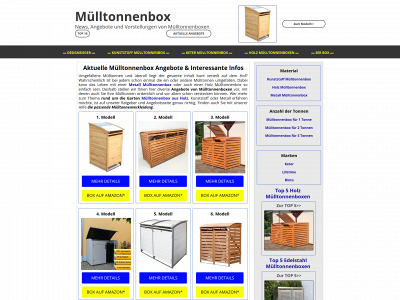 muelltonnenbox-profi.de snapshot