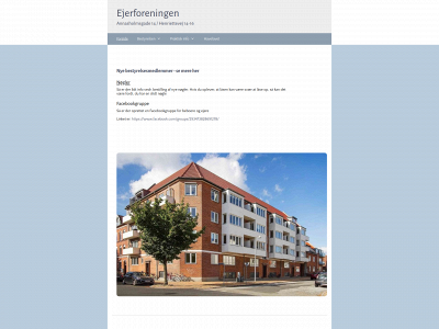 ejerforeningen.123hjemmeside.dk snapshot