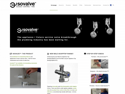 isovalve.co.nz snapshot