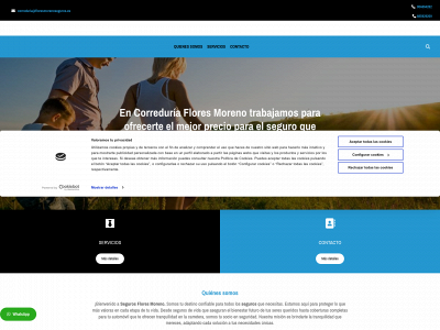 floresmorenoseguros.com snapshot
