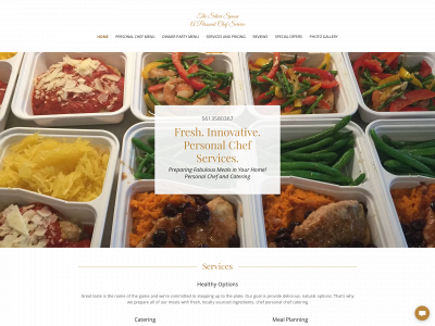 silverspoonchef.com snapshot