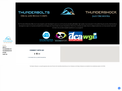 www.thunderofroanoke.org snapshot