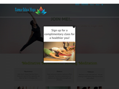 sama-tulaayoga.com snapshot