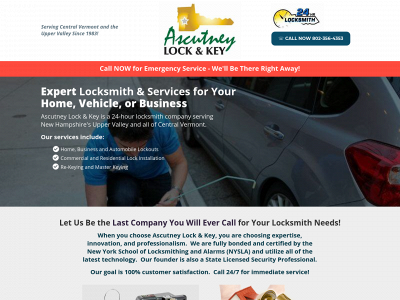 ascutneylock.com snapshot