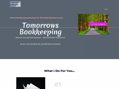 tomorrowsbookkeeping.com snapshot