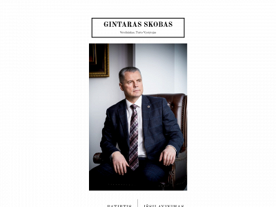 gintarasskobas.lt snapshot