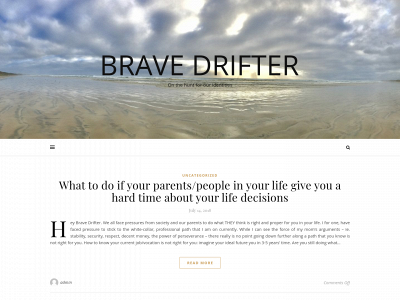 bravedrifter.com snapshot