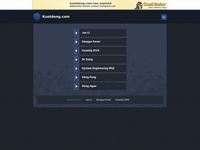 kuotdeng.com snapshot