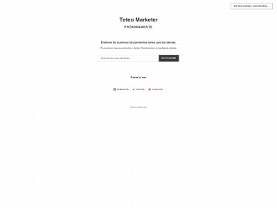 teteomarketer.com snapshot