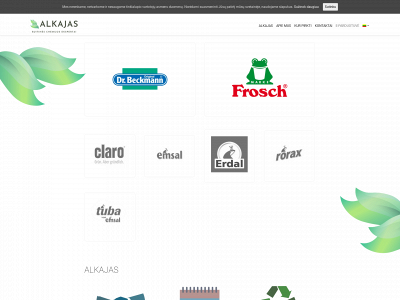 alkajas.lt snapshot