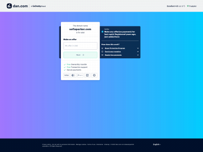 sofiaparker.com snapshot