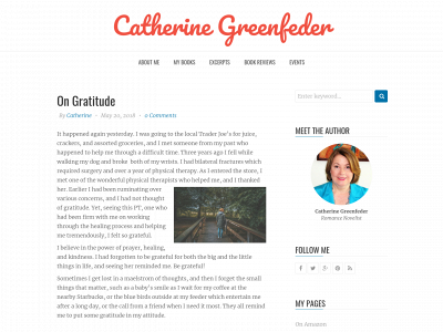 catherinegreenfeder.com snapshot