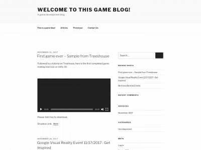 thisgameblog.com snapshot