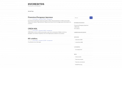 hvcreditos.com snapshot