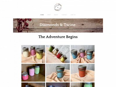 www.diamondsandtwine.com snapshot