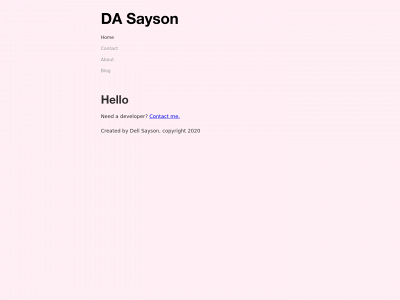 dasayson.com snapshot