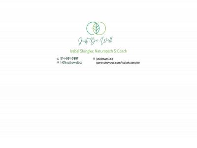 justbewell.ca snapshot