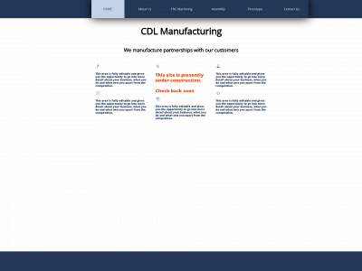 cdlmfg.com snapshot