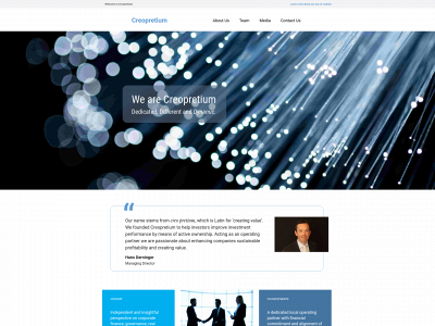 creopretium.se snapshot