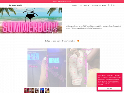 realsummerbody.com snapshot