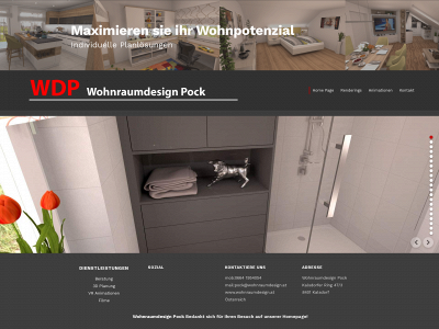 wohnraumdesign.at snapshot