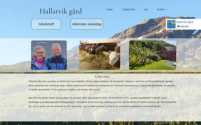 hallarvikgaard.no snapshot