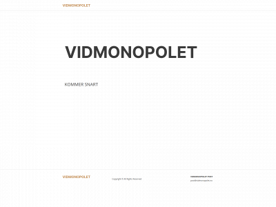 vidmonopolet.no snapshot