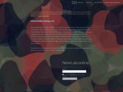 intermetallicgroup.com snapshot