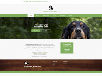 broenderslevhundepension.dk snapshot
