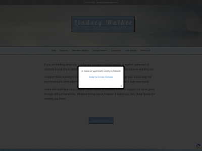 lindseywalker.com snapshot