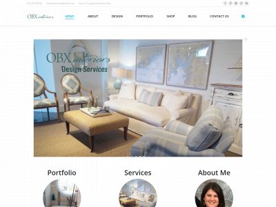 obxinteriors.com snapshot