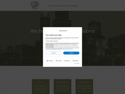 sepnicmarketing.com snapshot