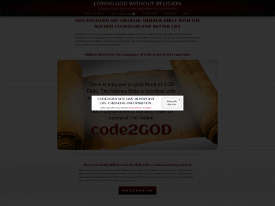 code2god.org snapshot